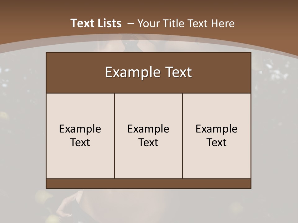 Autumn Latina Park PowerPoint Template