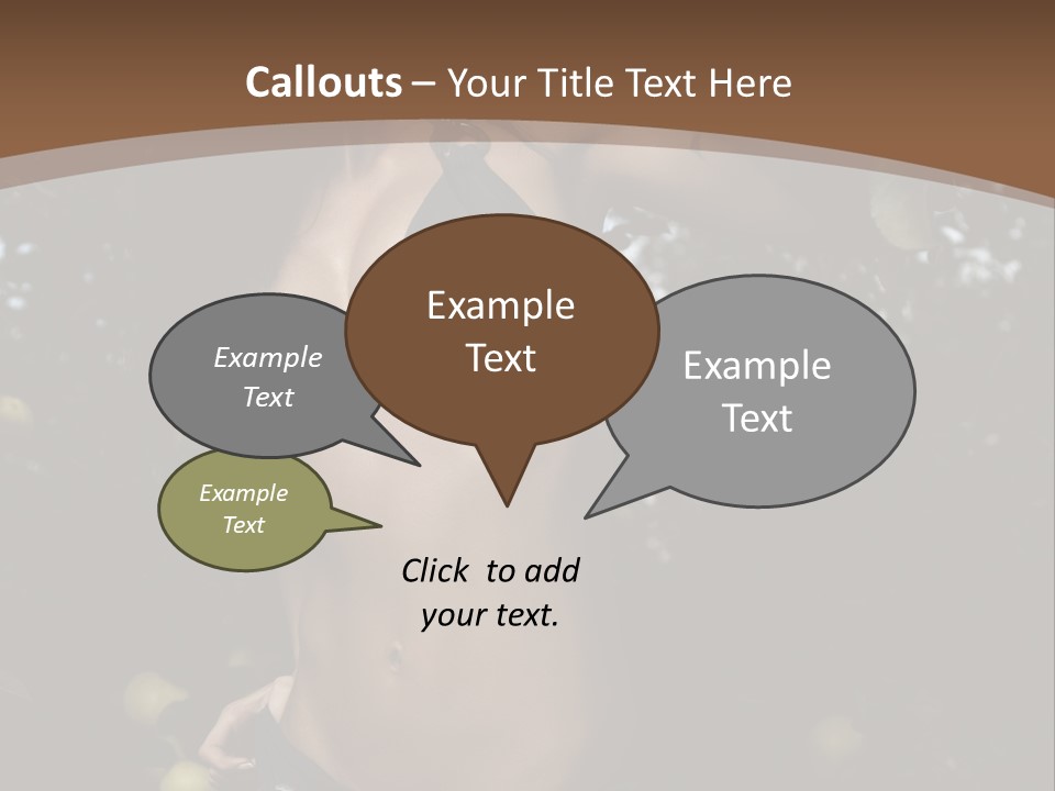 Autumn Latina Park PowerPoint Template