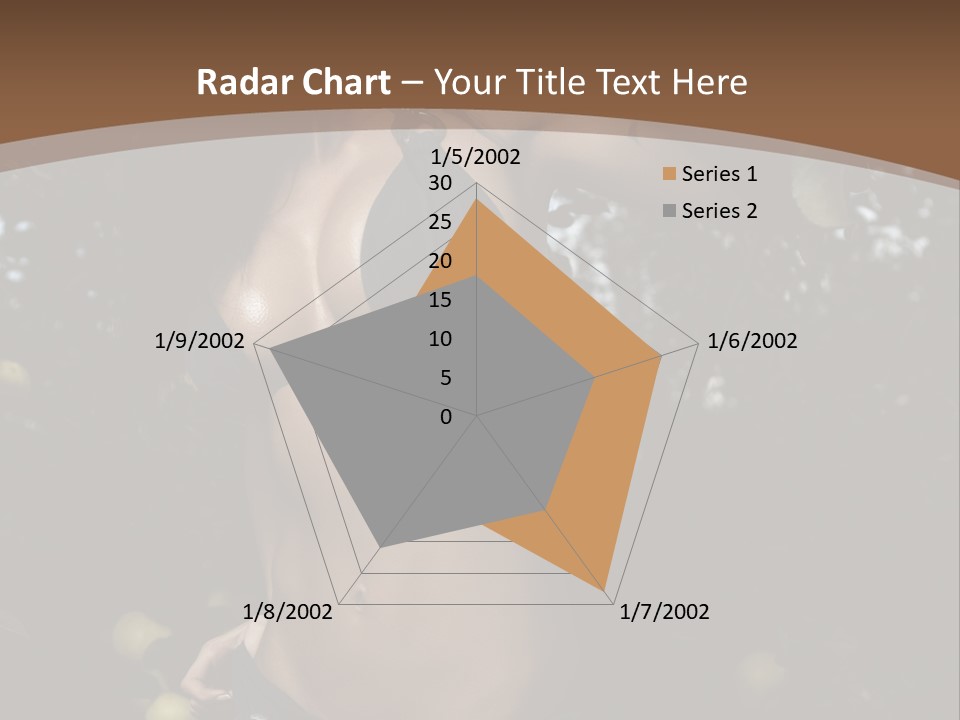 Autumn Latina Park PowerPoint Template
