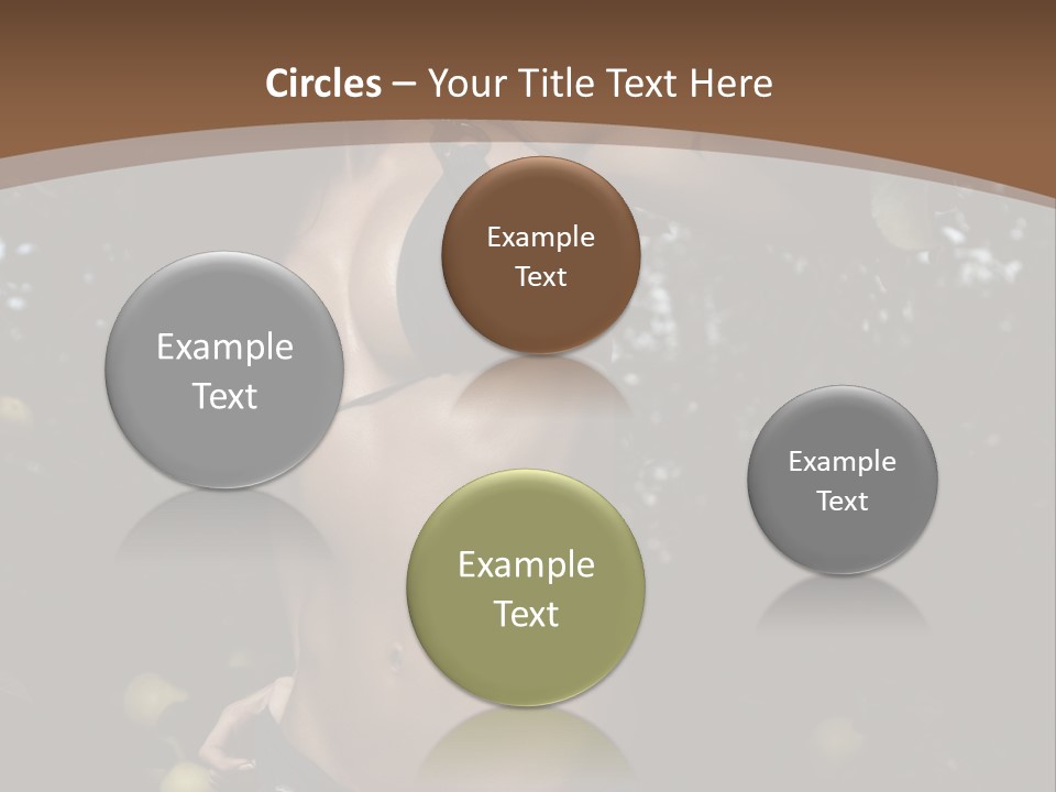 Autumn Latina Park PowerPoint Template