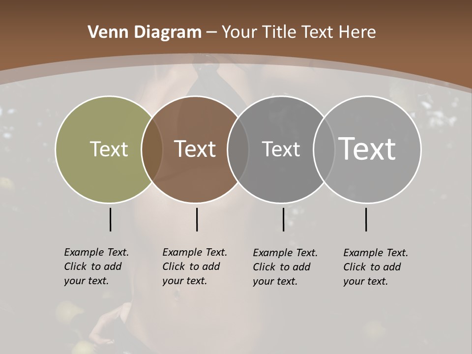 Autumn Latina Park PowerPoint Template