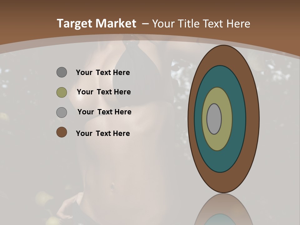 Autumn Latina Park PowerPoint Template