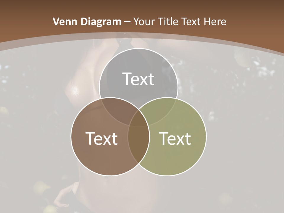 Autumn Latina Park PowerPoint Template