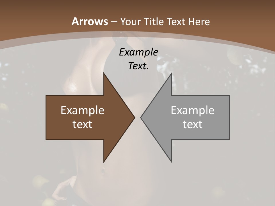 Autumn Latina Park PowerPoint Template