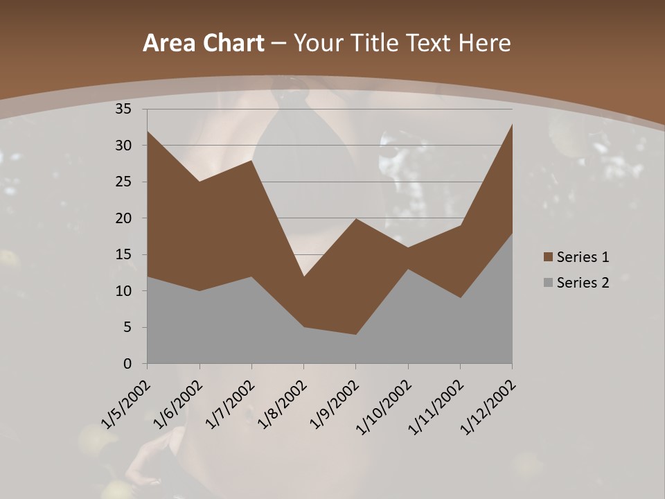 Autumn Latina Park PowerPoint Template