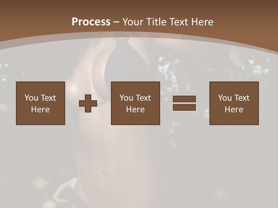 Autumn Latina Park PowerPoint Template