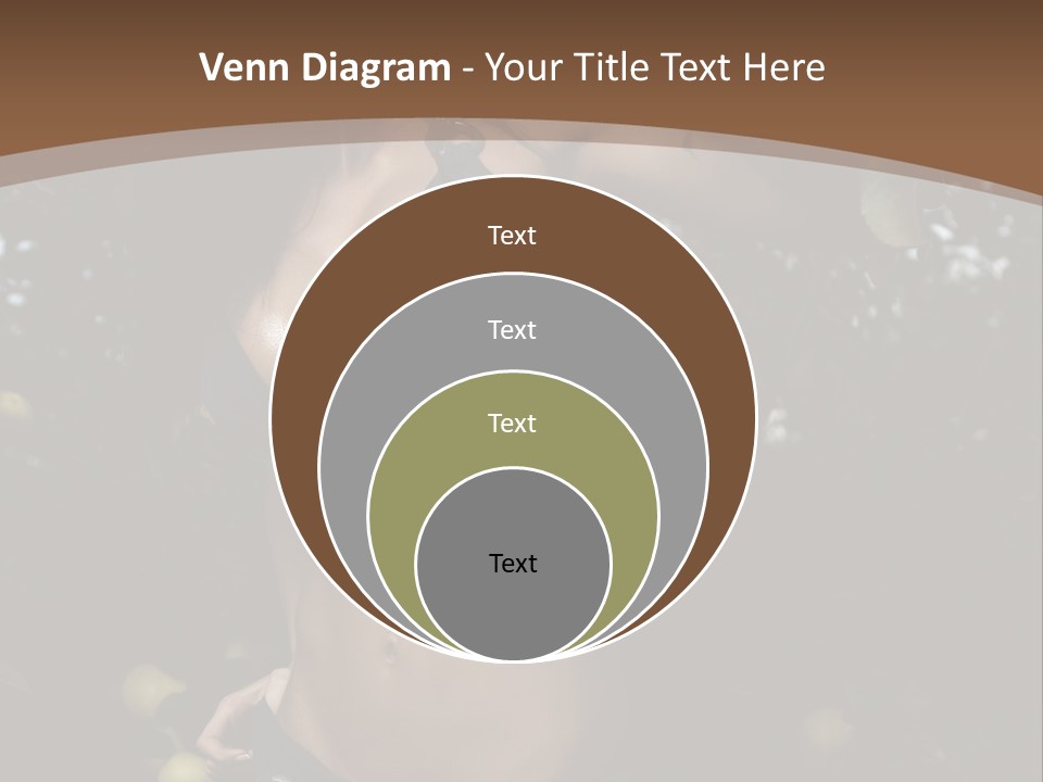 Autumn Latina Park PowerPoint Template