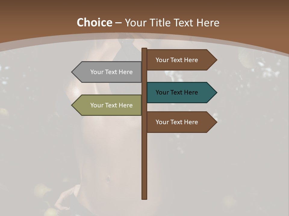 Autumn Latina Park PowerPoint Template