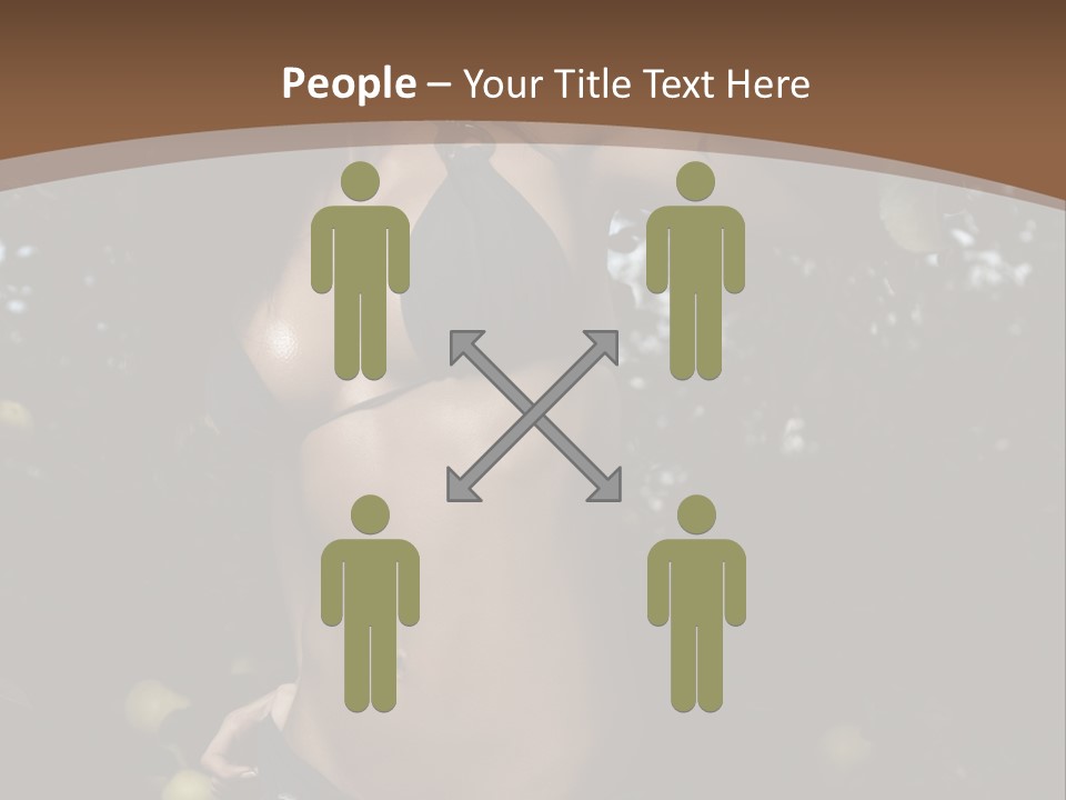 Autumn Latina Park PowerPoint Template