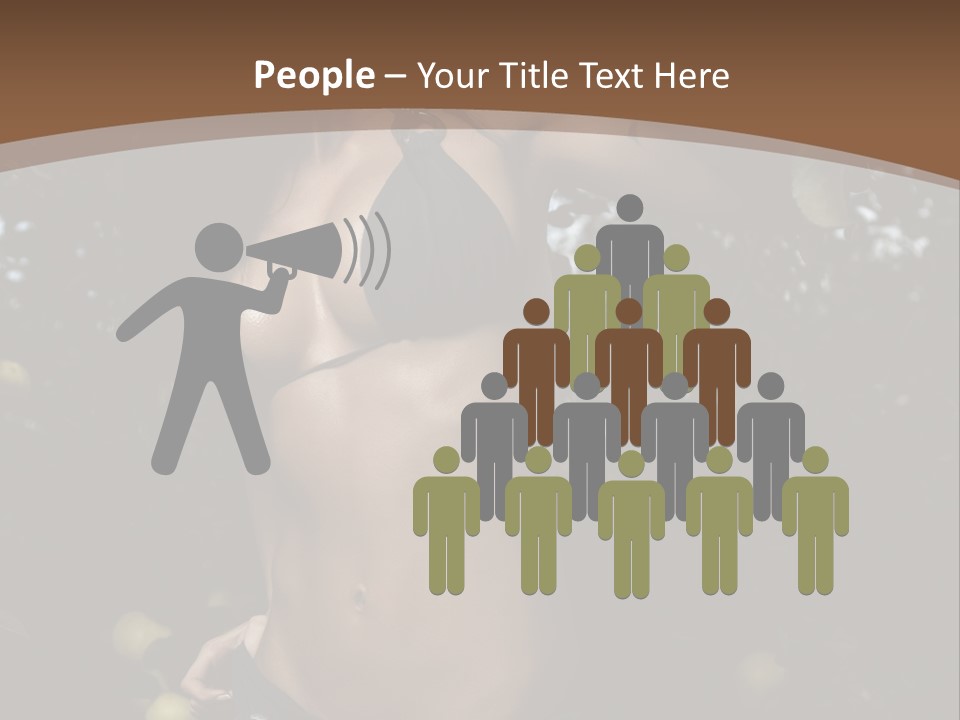 Autumn Latina Park PowerPoint Template