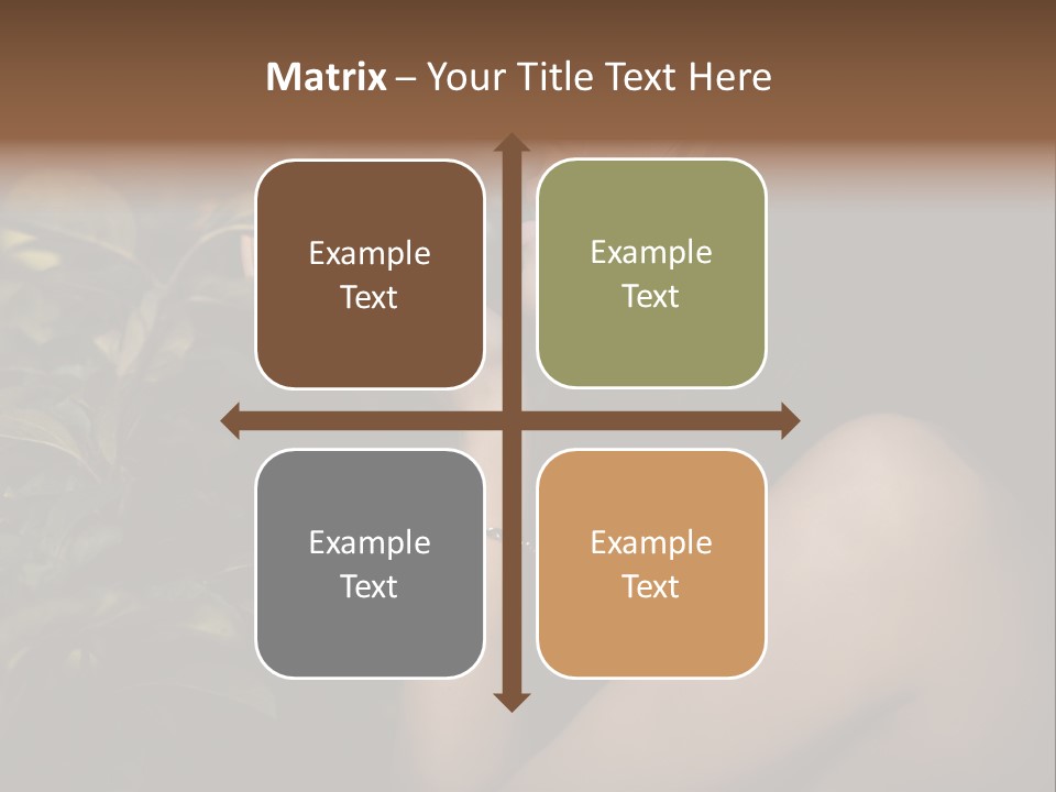 Paradise Romantic Colour PowerPoint Template