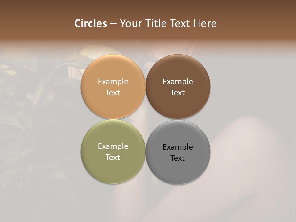 Paradise Romantic Colour PowerPoint Template