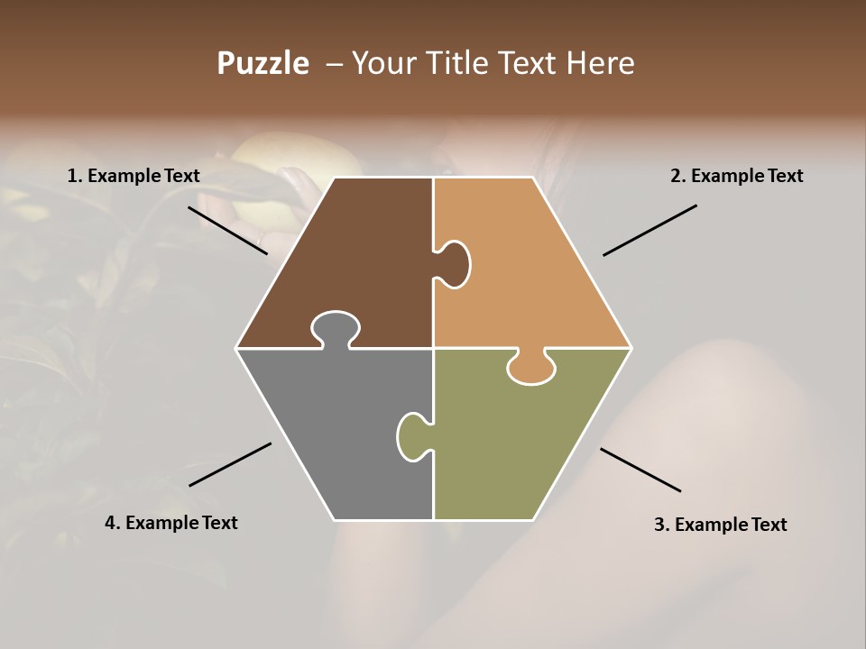 Paradise Romantic Colour PowerPoint Template