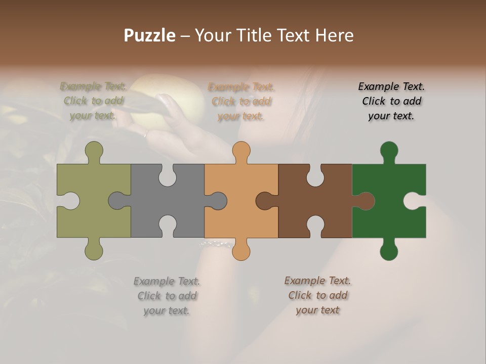 Paradise Romantic Colour PowerPoint Template