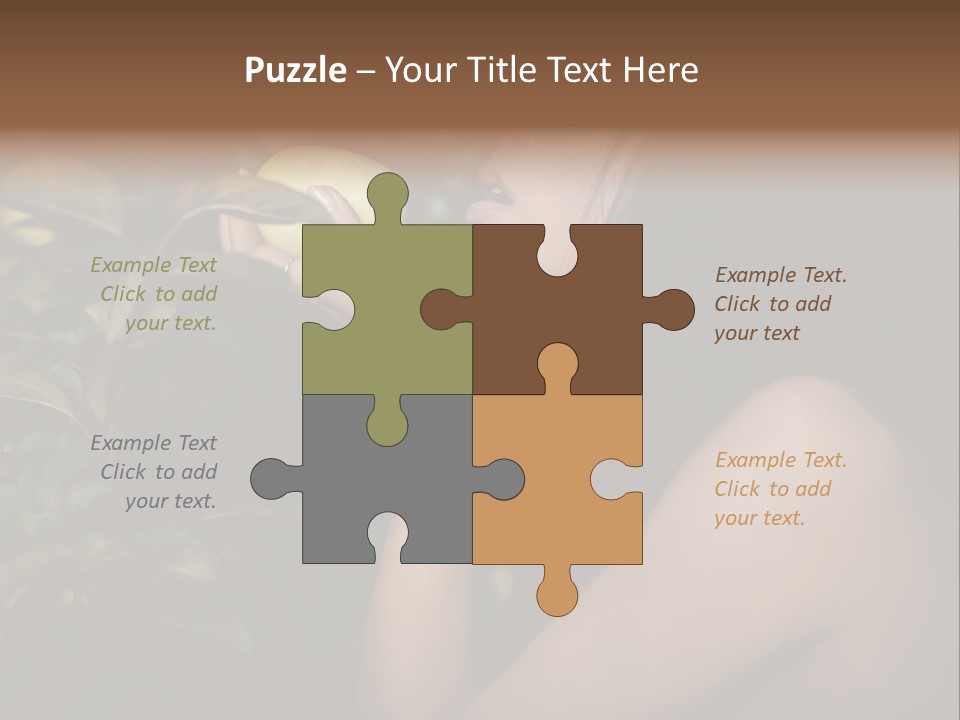 Paradise Romantic Colour PowerPoint Template