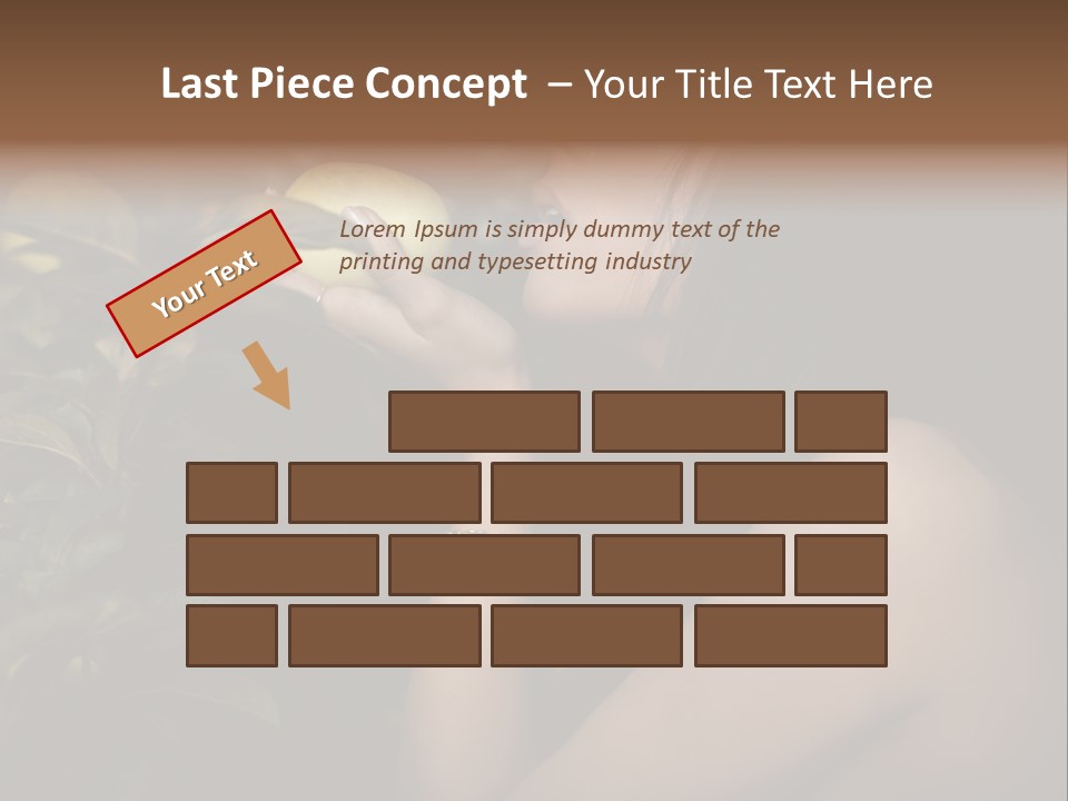 Paradise Romantic Colour PowerPoint Template