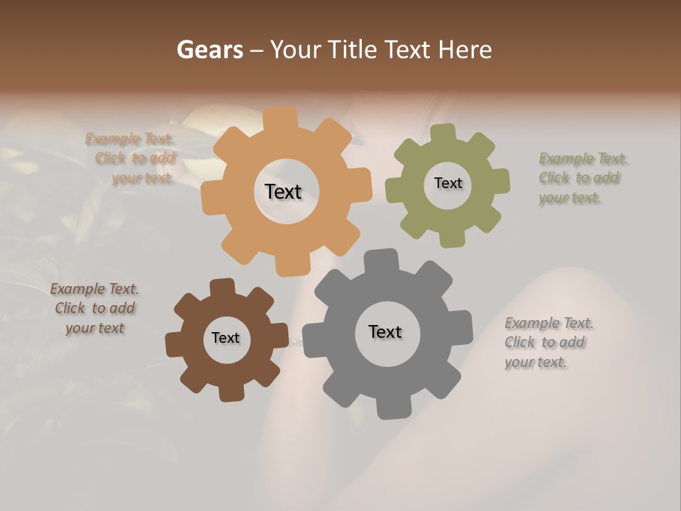 Paradise Romantic Colour PowerPoint Template