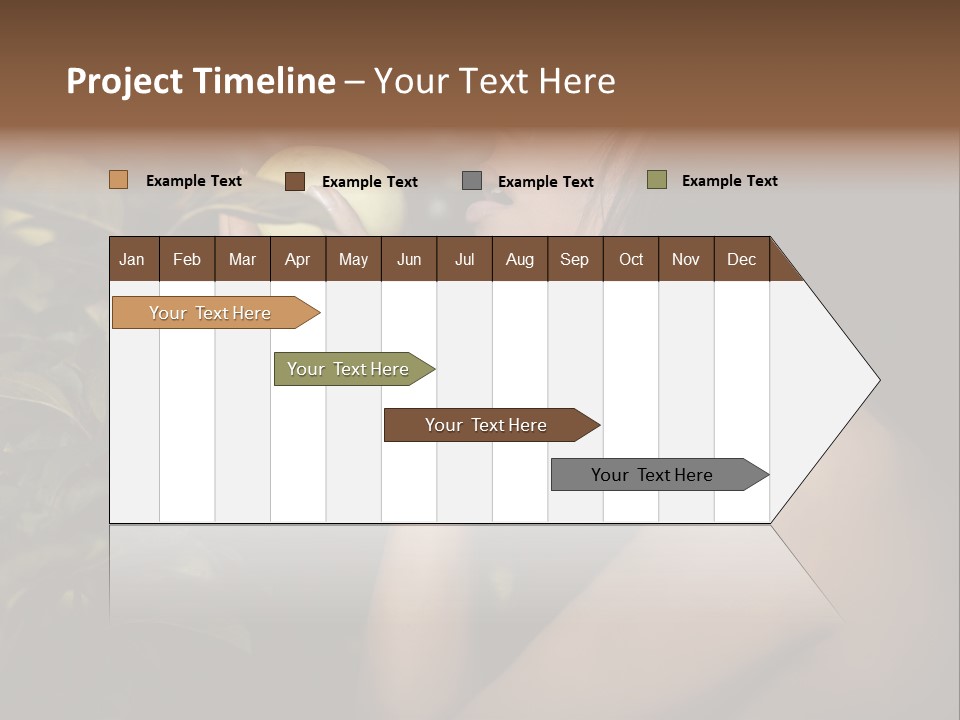 Paradise Romantic Colour PowerPoint Template