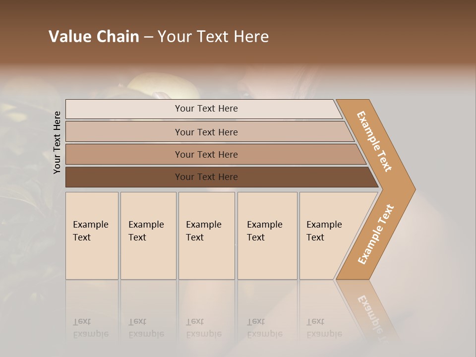 Paradise Romantic Colour PowerPoint Template