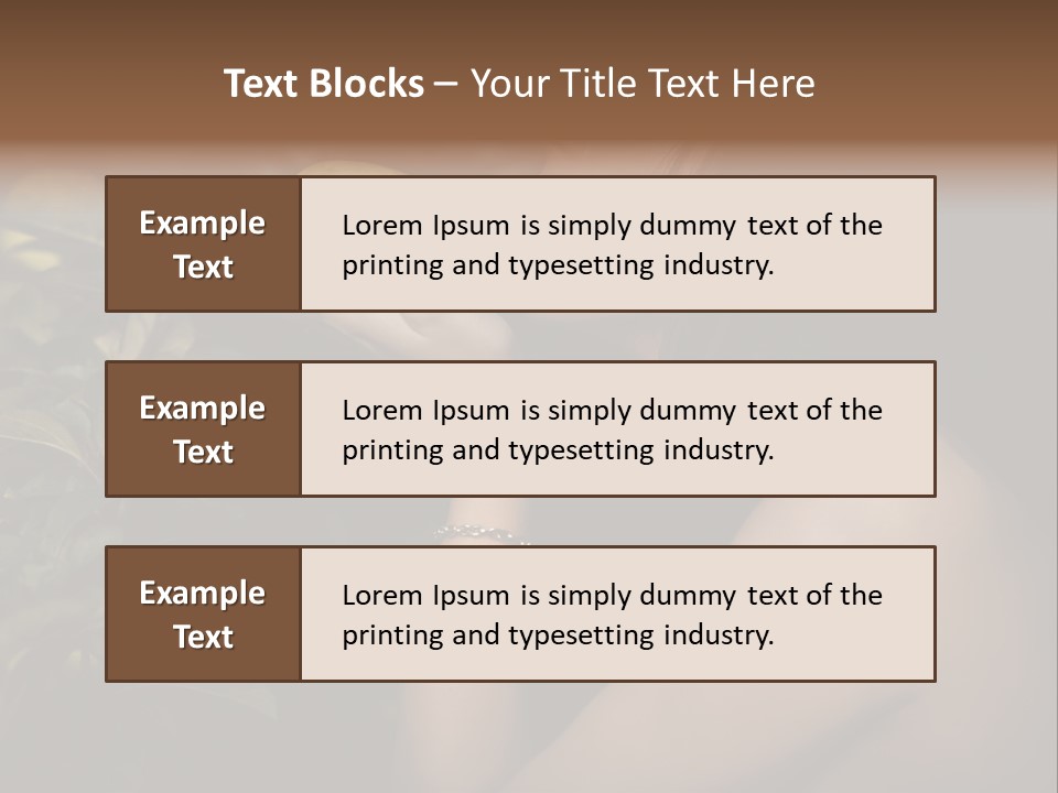 Paradise Romantic Colour PowerPoint Template