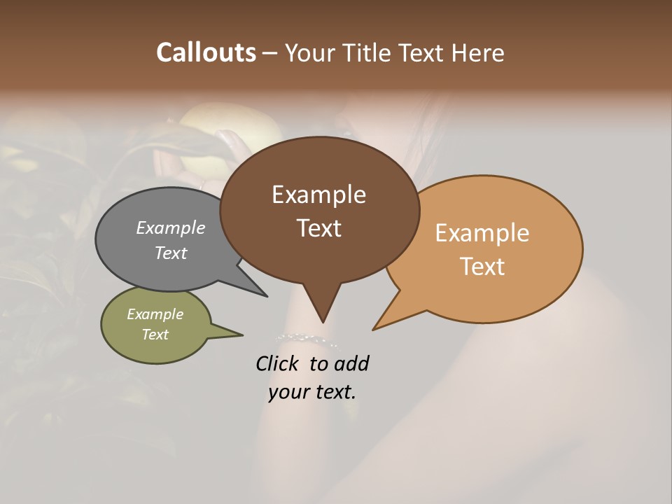 Paradise Romantic Colour PowerPoint Template