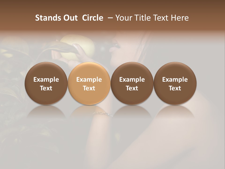 Paradise Romantic Colour PowerPoint Template