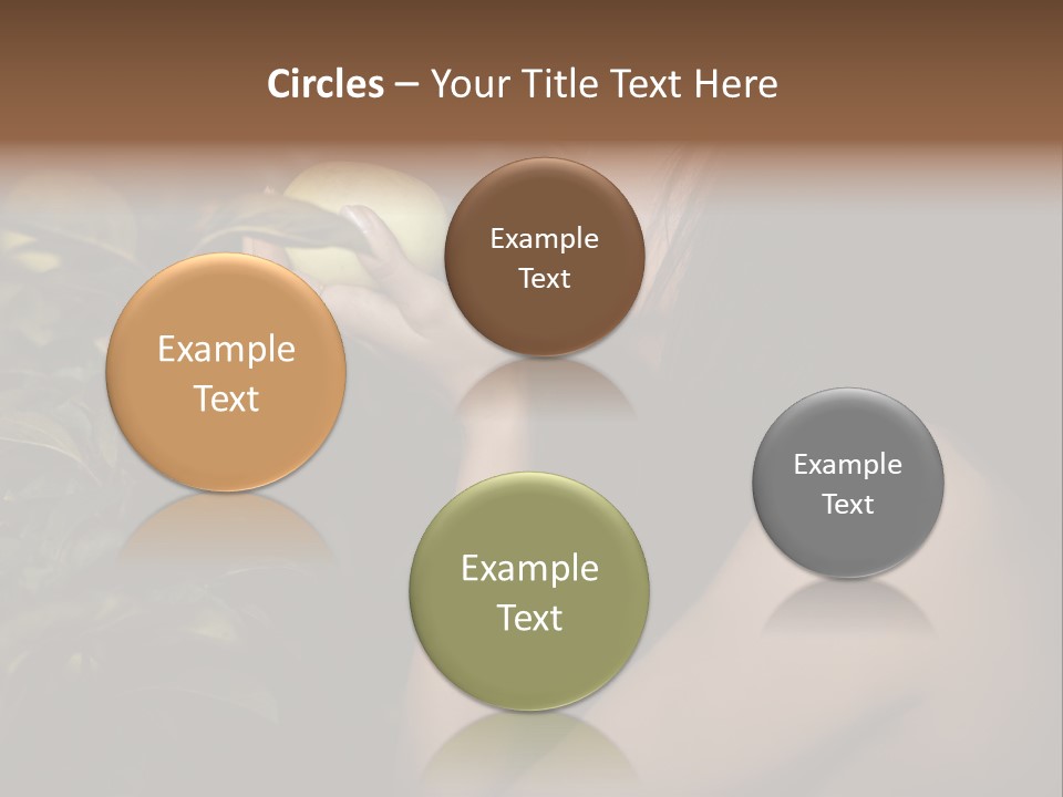 Paradise Romantic Colour PowerPoint Template