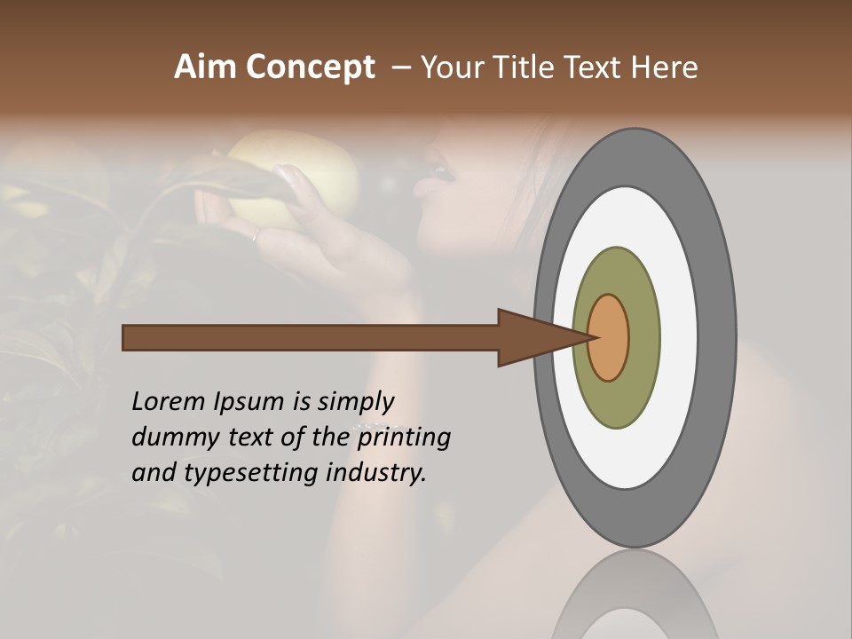 Paradise Romantic Colour PowerPoint Template