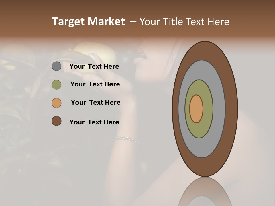 Paradise Romantic Colour PowerPoint Template