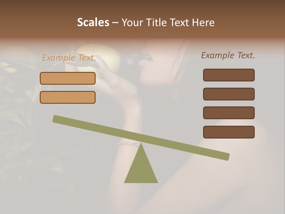 Paradise Romantic Colour PowerPoint Template