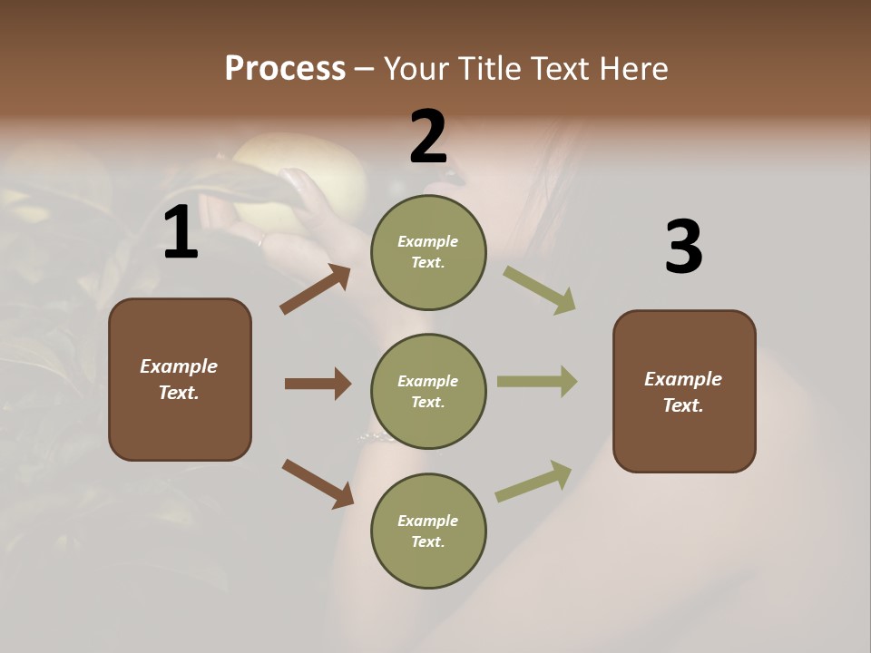 Paradise Romantic Colour PowerPoint Template