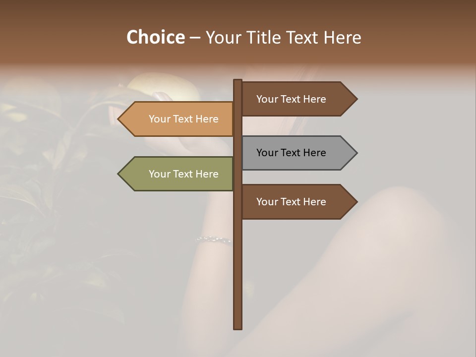 Paradise Romantic Colour PowerPoint Template