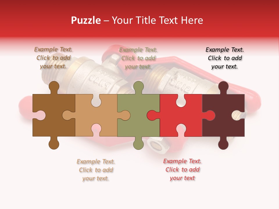 Metal Pipe Close PowerPoint Template