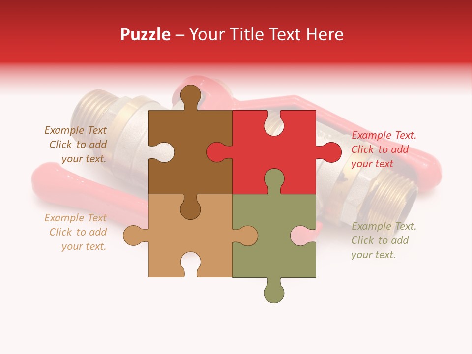 Metal Pipe Close PowerPoint Template