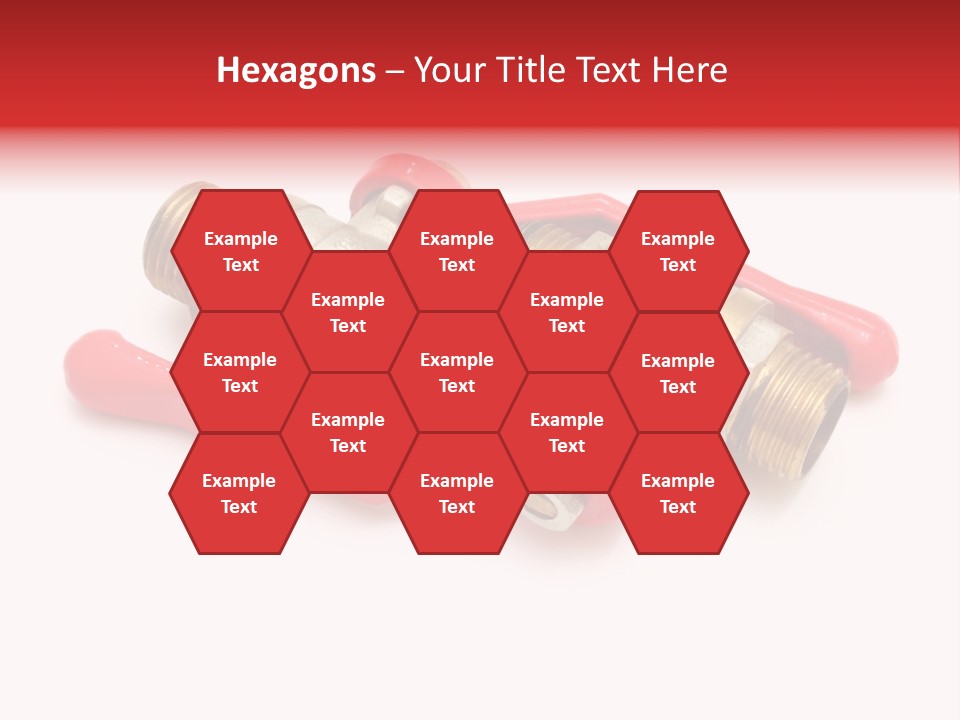 Metal Pipe Close PowerPoint Template