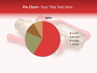 Metal Pipe Close PowerPoint Template