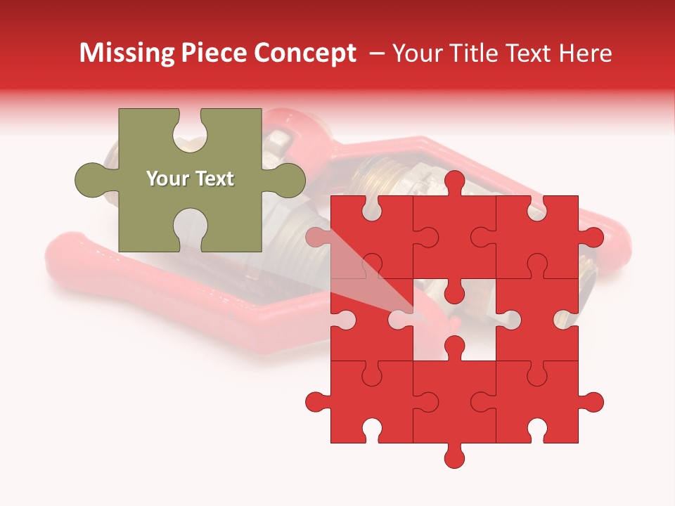 Metal Pipe Close PowerPoint Template