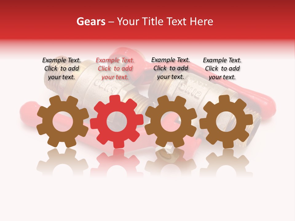 Metal Pipe Close PowerPoint Template