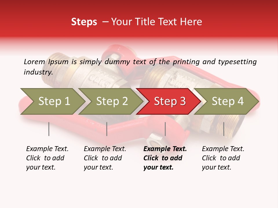 Metal Pipe Close PowerPoint Template