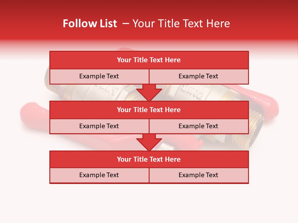Metal Pipe Close PowerPoint Template