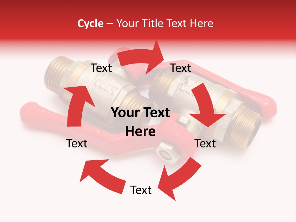 Metal Pipe Close PowerPoint Template