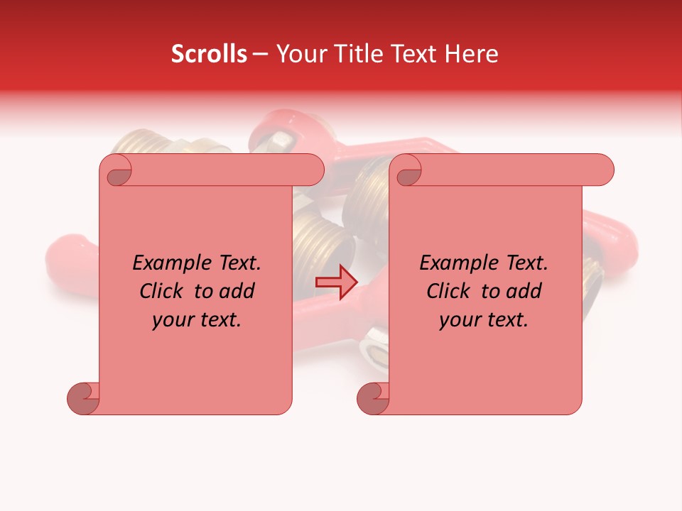 Metal Pipe Close PowerPoint Template