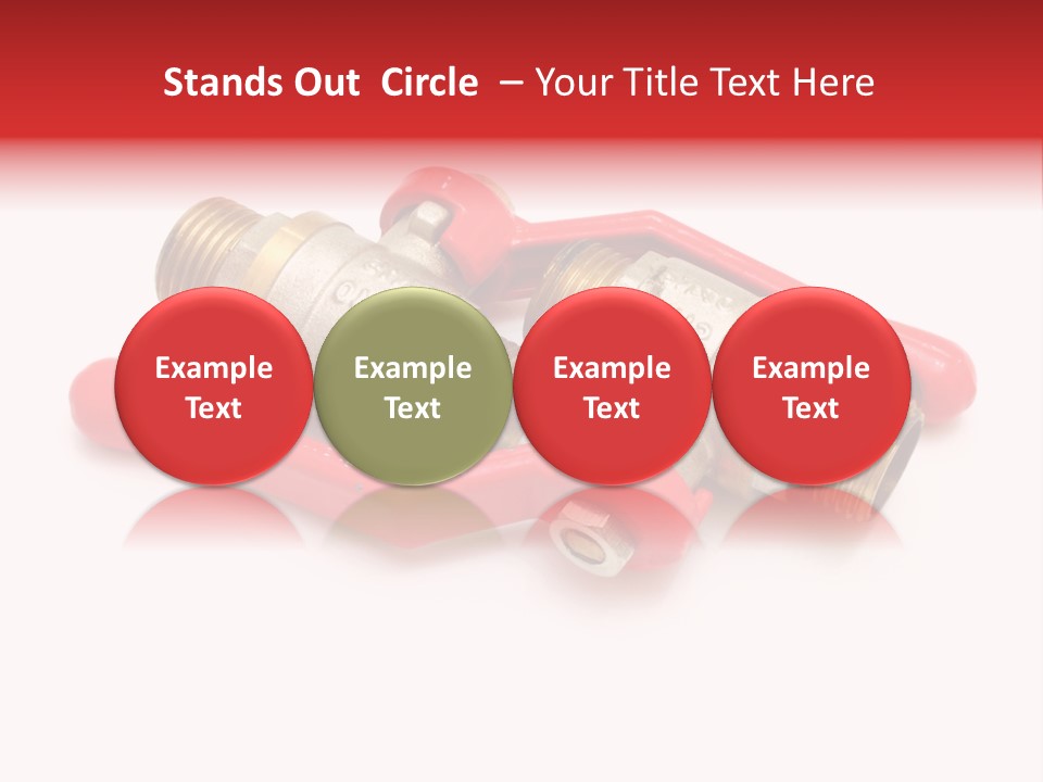 Metal Pipe Close PowerPoint Template