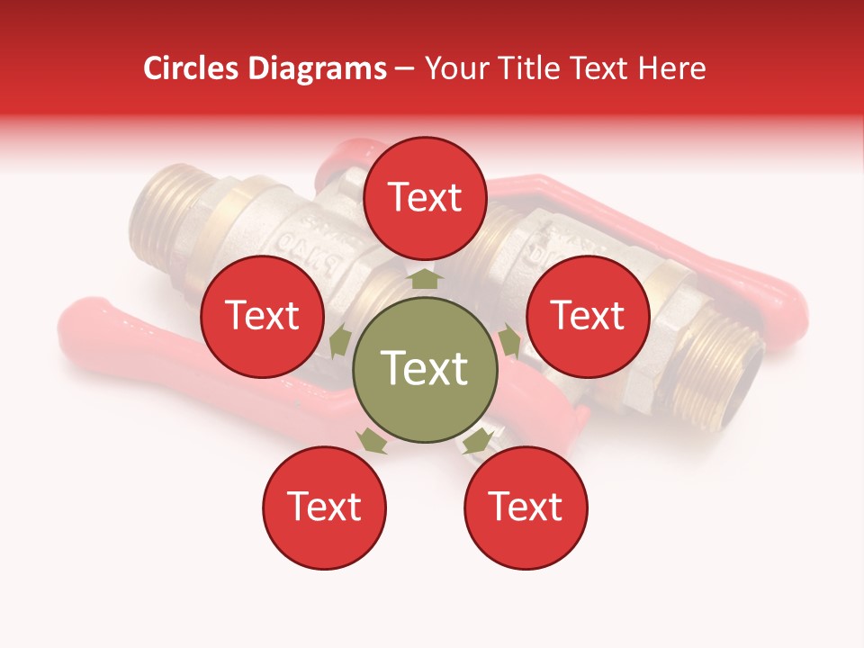 Metal Pipe Close PowerPoint Template