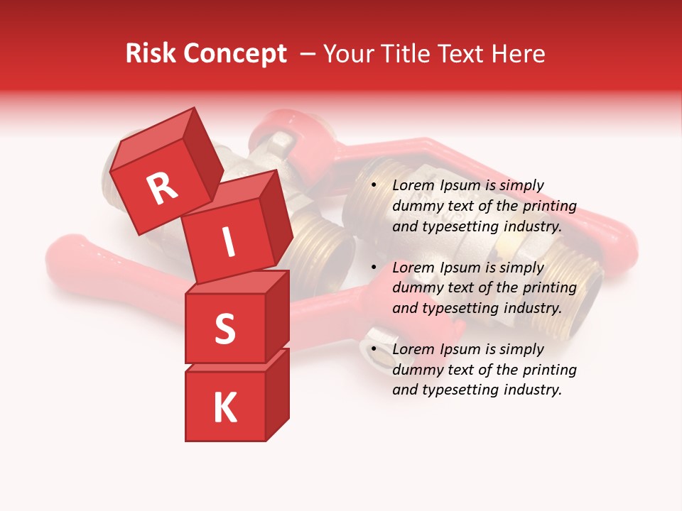Metal Pipe Close PowerPoint Template