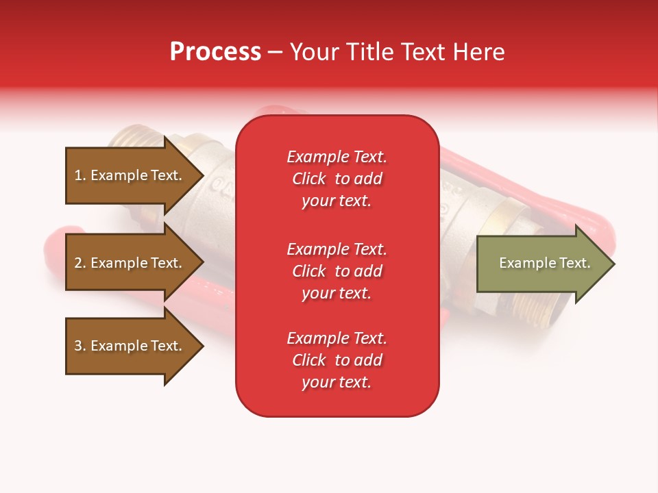Metal Pipe Close PowerPoint Template