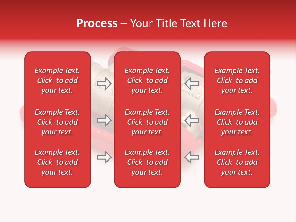 Metal Pipe Close PowerPoint Template