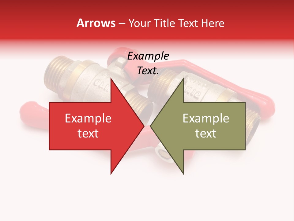 Metal Pipe Close PowerPoint Template