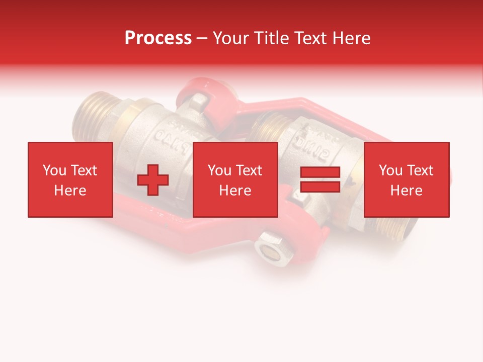 Metal Pipe Close PowerPoint Template