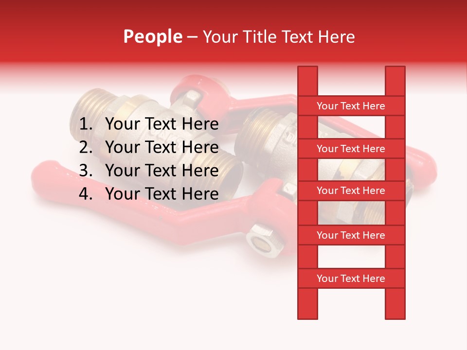 Metal Pipe Close PowerPoint Template